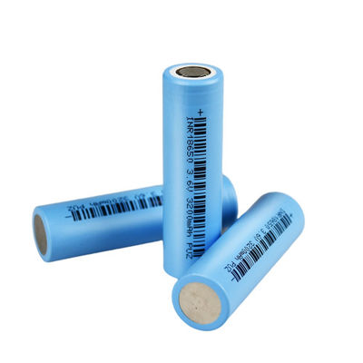 calidad  11.744Wh INR18650 3200mAh Lithium Cylindrical Battery Deep Cycle Cell fábrica
