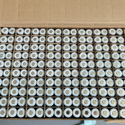 UN38.3 certificó 3,7 la batería recargable de V 2400mah 18650 con el top plano 0.05kg
