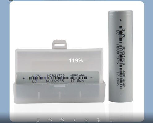 batería de linterna recargable de 21*70m m 21700 3,7 V Li Ion Battery 4800mah