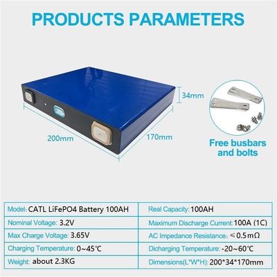Litio de encargo Ion Battery de Ion Battery Packs 3.2v280ah Lifepo4 del litio UN38.3