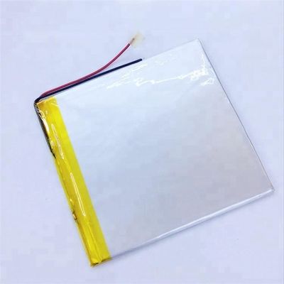 vida de ciclo de la batería del li-polímero del polímero de la ión de litio de la densidad 3.7v 6500mah 500 veces