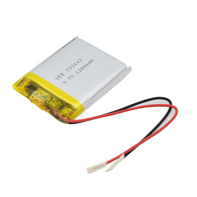 litio Ion Polymer Battery de 0.2C 3.7v 1200mah