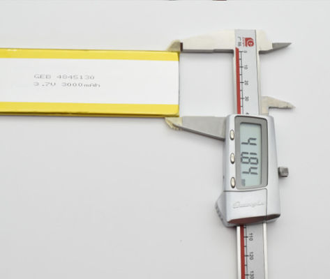 batería li-ion del lipo 3.7v 3000mAh del polímero de litio 4845130 para el banco del poder