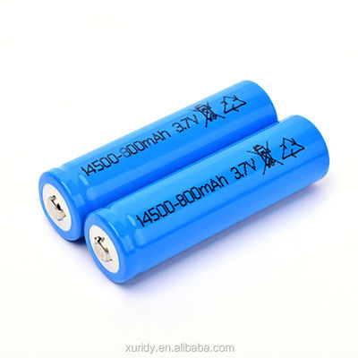 14500 vida de ciclo recargable de la batería 800times de Lifepo4 3,2 V 600mah