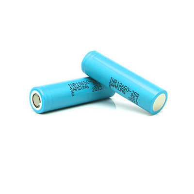 Litio eléctrico Ion Battery 0.05kg de las bicicletas 3.7V 2500mAh 20A 25R 18650