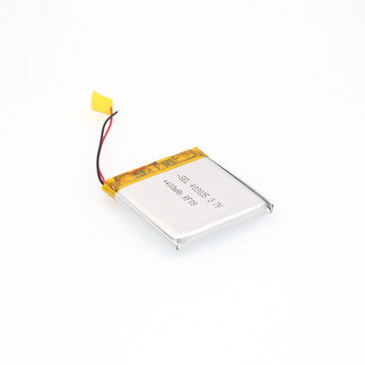 batería del polímero de litio de la batería 400mah del lipo 3.7v para el perseguidor 052535 de los gps del banco del poder