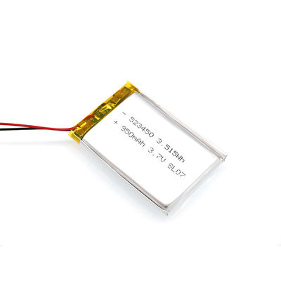 Auriculares Mp4 de Ion Polymer Battery For Mp 3 del litio 3.7v950mah del ODM 852940 del OEM