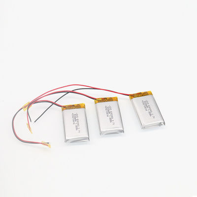 MSDS certificó la batería 1,85 del perseguidor de GPS de la batería de Wh 3,7 V 500mah Lipo