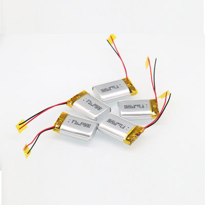 UN38.3 902030 litio Ion Polymer Battery 3.7v 500mah alrededor 500 veces