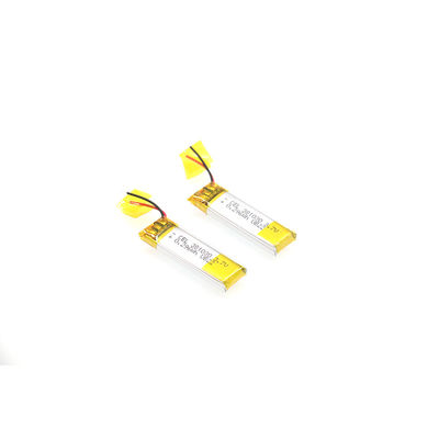 Productos estándar de Ion Polymer Battery Smart Wearable del litio IEC61233 3.7V80mAh