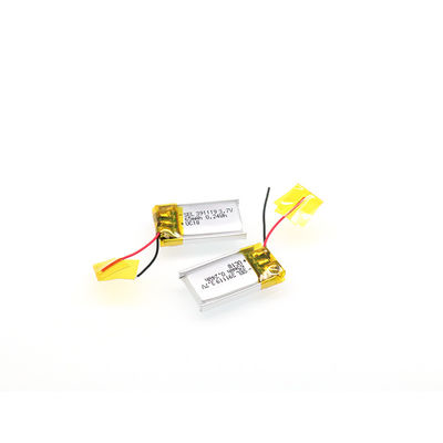dispositivos micro de Ion Polymer Battery For Medical del litio de 0.2C 3.7V65mAh