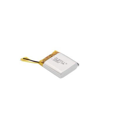 Pequeño 802530 3.7v600mah litio del OEM Ion Polymer Battery vida de 500 veces