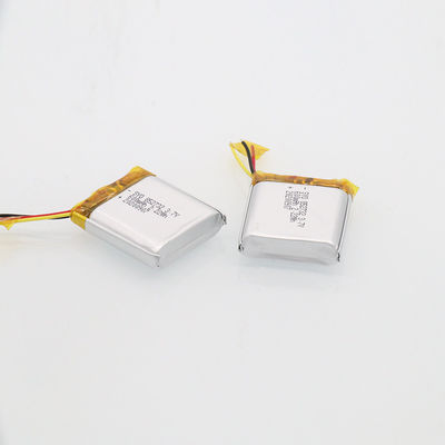 Pequeño 802530 3.7v600mah litio del OEM Ion Polymer Battery vida de 500 veces