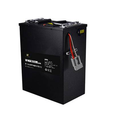 Litio negro Ion Motorcycle Battery With Bms de Lifepo4 72V40Ah