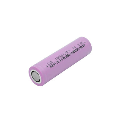 litio máximo Ion Battery Lithium Cylindrical Cells de 3C 3.6v 2500mah 18650