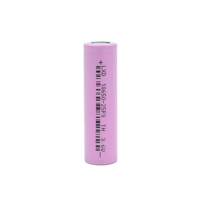 litio máximo Ion Battery Lithium Cylindrical Cells de 3C 3.6v 2500mah 18650