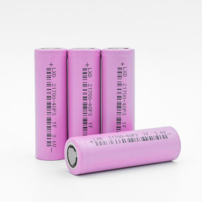 capacidad grande de la batería de linterna recargable de 4000MAh 3.6V 21700